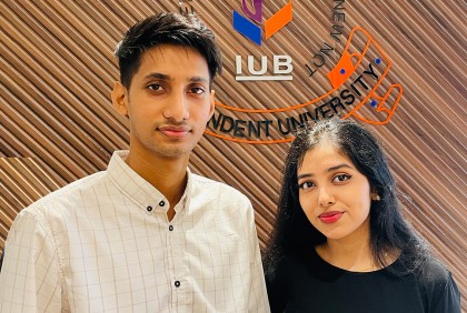 স্বর্ণপদক জিতলো আইইউবির দুই শিক্ষার্থী