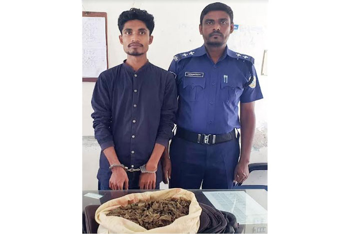 গৌরনদীতে গাঁজাসহ
একজন গ্রেফতার