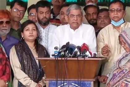 আওয়ামী লীগ সরকার এ দেশের মানুষের অধিকারগুলো কেড়ে নিয়েছে: ফখরুল