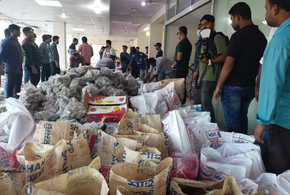 বন্যার্ত দেড় হাজার পরিবারের পাশে কুমিল্লা জেলা ক্রিকেট কমিটি 