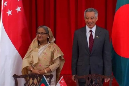 প্রধানমন্ত্রীর উপহারের আম পেয়ে খুশি সিঙ্গাপুর সরকার