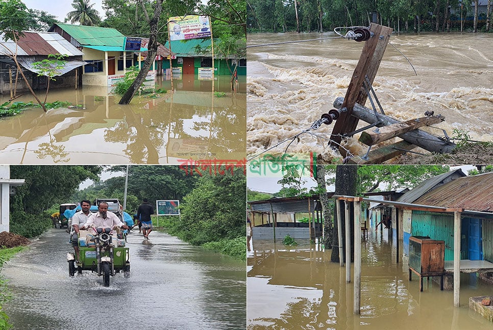 দেশে বন্যায় মৃত্যু বেড়ে ৮২