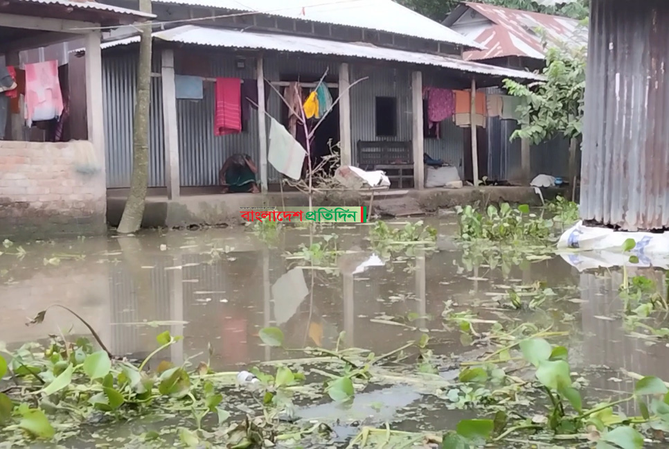 নেত্রকোনায় দুই নদীর পানি এখনো বিপৎসীমার ওপরে

