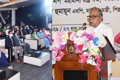 চাকরির একমাত্র বিকল্প শিক্ষিত বেকারদের উদ্যোক্তা হিসেবে গড়ে তোলা : রাষ্ট্রপতি

