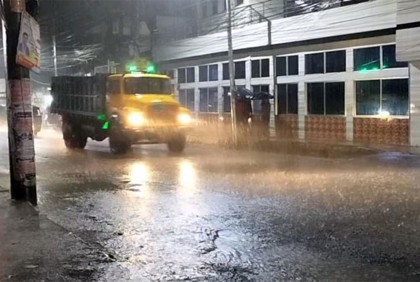 সিলেটে ভারী বৃষ্টি, ফের বন্যার শঙ্কা!