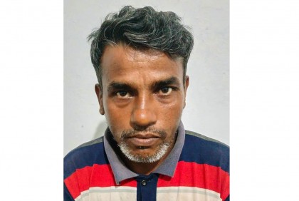 ধর্ষণ মামলায় 
সাজাপ্রাপ্ত স্বামী গ্রেফতার