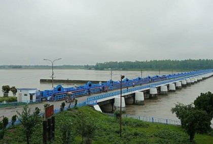 
তিস্তার পানি ফের বিপৎসীমার ওপরে