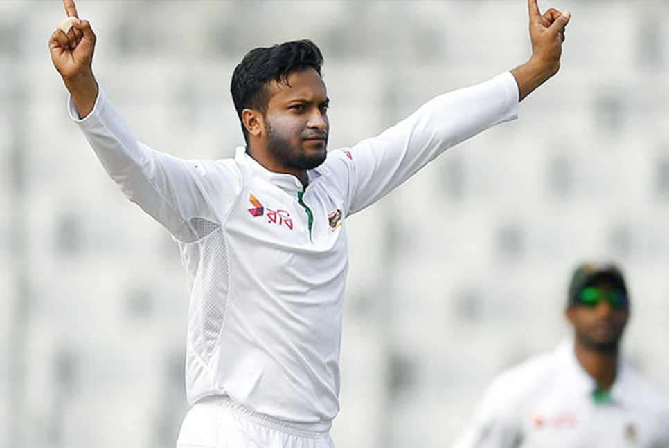 টেস্ট র‌্যাংকিংয়ে সাকিবের অবনতি, এগিয়ে গেলেন শান্ত-সোহান