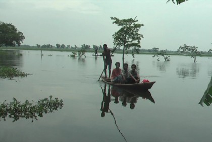 নেত্রকোনায় বন্যা পরিস্থিতির উন্নতি নেই