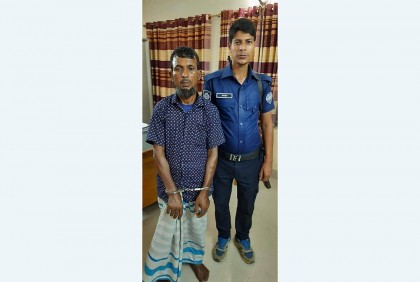 শিশু ধর্ষণ চেষ্টার আসামি গ্রেফতার