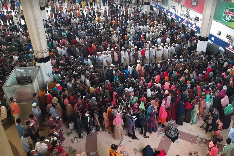 ঈদুল আজহা উপলক্ষে ট্রেনের অগ্রিম টিকিট বিক্রি শুরু 