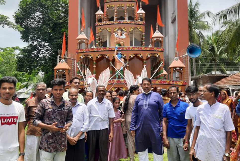বাগেরহাটে রথযাত্রা ও মাসব্যাপী মেলা শুরু 