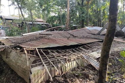 সিলেট-সুনামগঞ্জে বন্যায় ক্ষতিগ্রস্ত ৮৫ হাজার ঘরবাড়ি