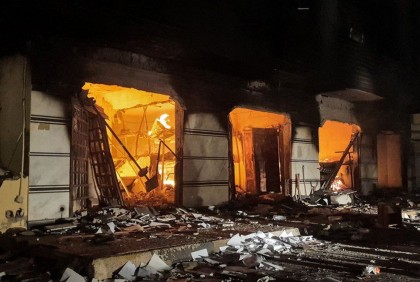 লিবিয়ায় পার্লামেন্টে হামলা, আগুন

