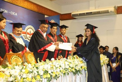 ক্যামব্রিয়ান ইন্টারন্যাশনাল কলেজ অব এভিয়েশনের সমাবর্তন অনুষ্ঠিত