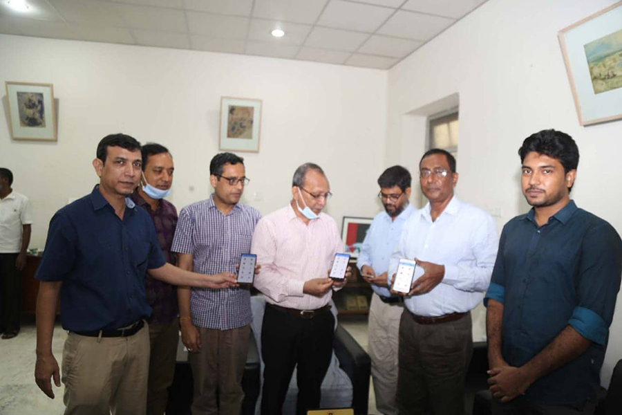 রাবিতে স্মার্টফোনের অ্যাপ অবমুক্ত