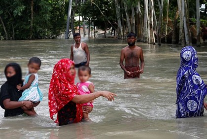 বন্যায় ঝুঁকিতে ৬০ হাজার গর্ভবর্তী নারী