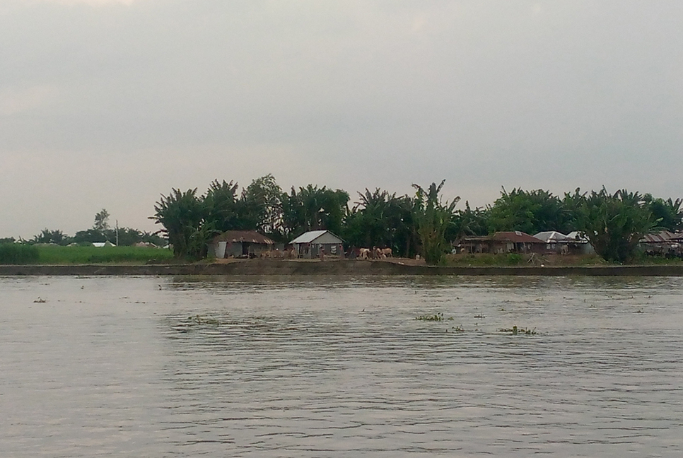 বগুড়ায় বাড়ছে যমুনার পানি