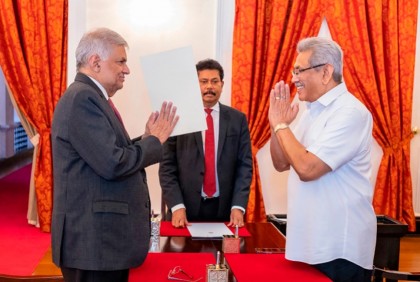 অর্থনীতিতে সুদিন ফেরাতে ১৮ মাস চাইছেন শ্রীলঙ্কার প্রধানমন্ত্রী