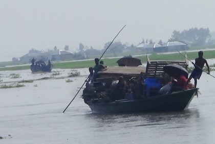 তিস্তায় বিলীন ১৬ পরিবারের ঘর