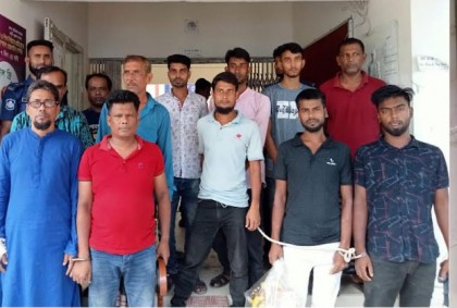 
গৌরনদীতে বিএনপির ১২ নেতাকর্মী কারাগারে
