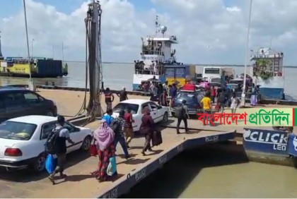 যানবাহনের চাপ নেই পাটুরিয়া ঘাটে, চলছে ১৯ ফেরি