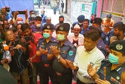 শোলাকিয়ায় জঙ্গি হামলায় নিহতদের স্মরণ