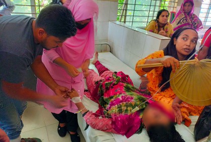 নারী ইউপি সদস্যের ওপর হামলার অভিযোগ