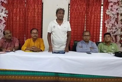 চুয়াডাঙ্গায় সাংবাদিক হাসিবুর হত্যার বিচার দাবি