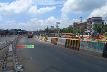 ঢাকা-টাঙ্গাইল মহাসড়কে যানজট নেই