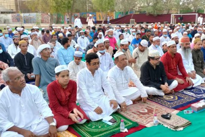 কাতারে বাংলাদেশ স্কুলমাঠে ঈদুল আজহার জামাত অনুষ্ঠিত