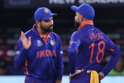 আরেকটি রেকর্ডের অপেক্ষায় কোহলি-রোহিত