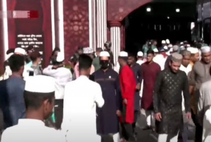 জাতীয় ঈদগাহ মাঠ ঘিরে কঠোর নিরাপত্তা