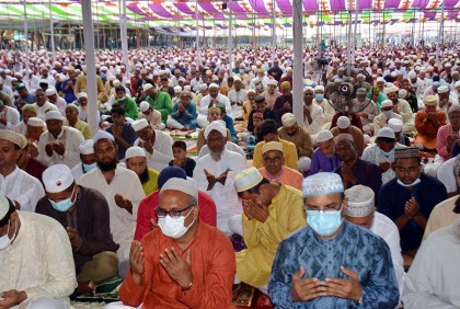 রংপুরে ৭ হাজার মসজিদ ও ঈদগাহে ঈদের জামাত অনুষ্ঠিত