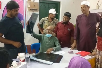 চুয়াডাঙ্গায় ফ্রি মেডিকেল ক্যাম্প অনুষ্ঠিত