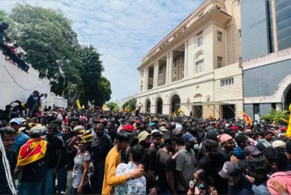 শ্রীলঙ্কায় ‘সর্বদলীয় সরকার’ চান না বিক্ষোভকারীরা