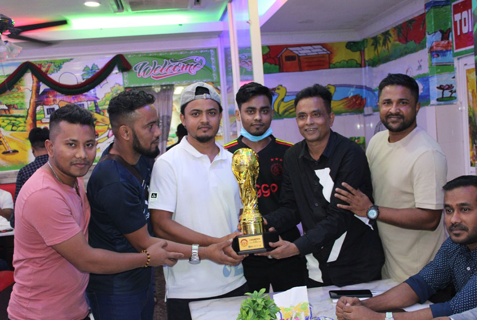 মালয়েশিয়ায় ফুটসাল টুর্নামেন্টের ট্রফি উন্মোচন