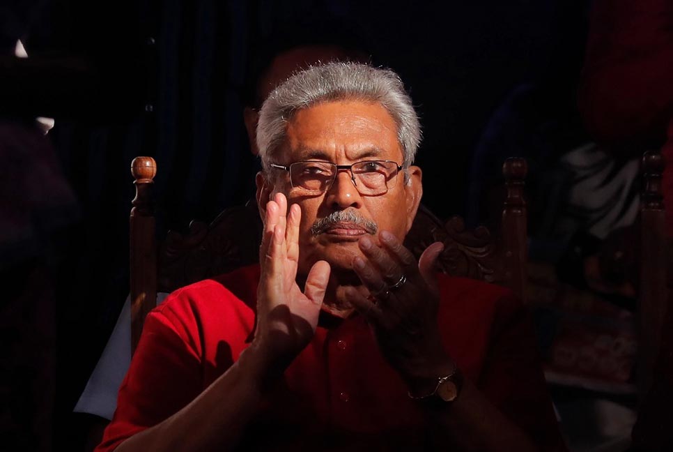 এখনও পদত্যাগ করেননি গোতাবায়া, শুক্রবারের সংসদ অধিবেশন স্থগিত