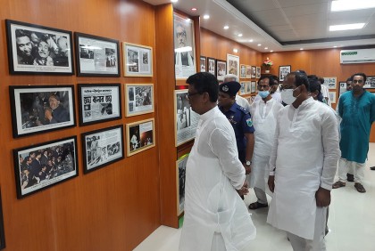 মুক্তিযুদ্ধ কর্নার পুলিশ সদস্যদের মাঝে দেশপ্রেম বাড়াবে : হুইপ স্বপন


