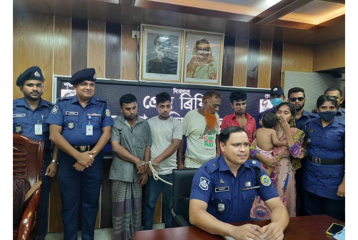 ভোলায় জয়তুন হত্যায় ৫ আসামি গ্রেফতার 
