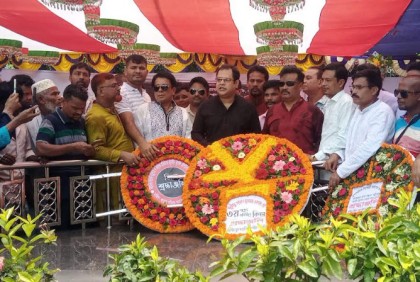 রংপুরে এরশাদের 
মৃত্যুবার্ষিকী পালিত