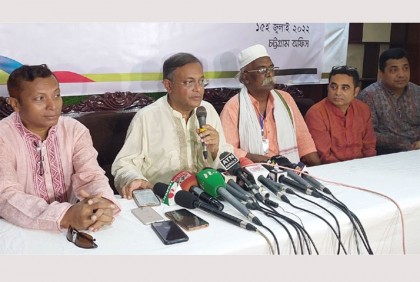 জিএম কাদের-রিজভী অশিক্ষিতের মতো বক্তব্য দিচ্ছেন : তথ্যমন্ত্রী