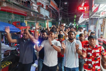 গোপালগঞ্জ ছাত্রলীগ সম্পাদককে বহিষ্কার, আনন্দ মিছিল