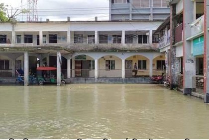 বিষখালী-সুগন্ধার জোয়ারের পানিতে অর্ধশত গ্রাম প্লাবিত