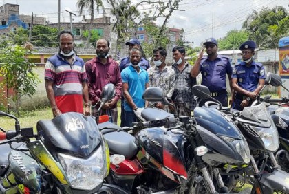 আন্তঃজেলা চোর চক্রের ৫ সদস্য আটক