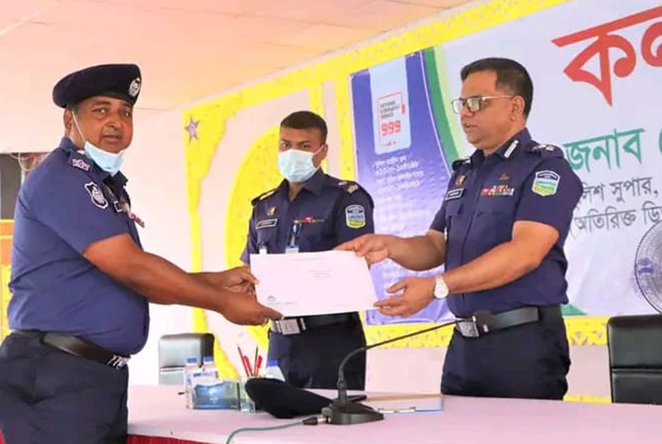 ময়মনসিংহ জেলার শ্রেষ্ঠ ওসি নির্বাচিত হলেন ভালুকা থানার কামাল হোসেন