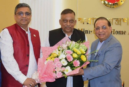 স্বরাষ্ট্রমন্ত্রীর সঙ্গে আইবিসিসিআই নেতৃবৃন্দের সাক্ষাৎ