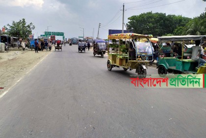 ভাঙ্গায় সড়ক-মহাসড়কে অটোরিক্সা-ভ্যানের দৌরাত্ম্য 
