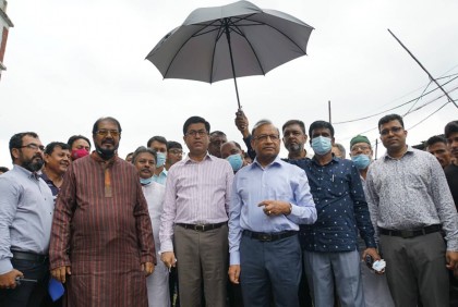 'সারাদেশ থেকে ঢাকায় আগত পণ্য সরবরাহে সুবিধাজনক স্থানে হবে কাঁচাবাজার' 

