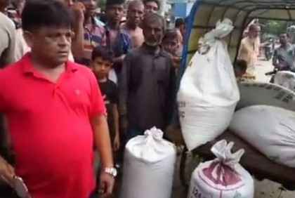 মুজিবনগরে ভিজিএফের চাল জব্দ 